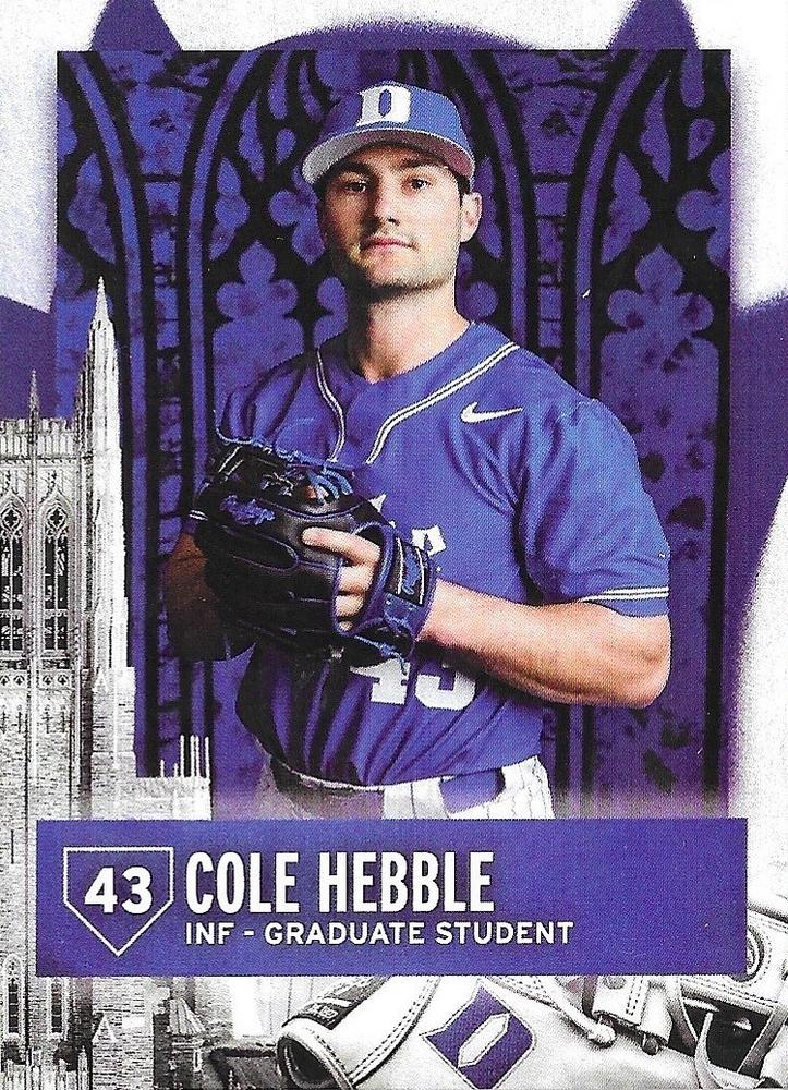 Cole Hebble #NNO