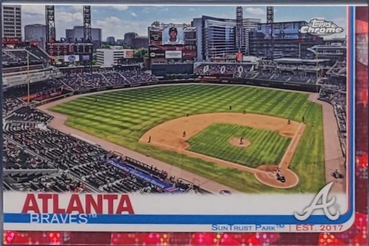 SunTrust Park [Red Refractor] #71