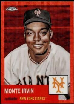 Monte Irvin [Orange Refractor] #34