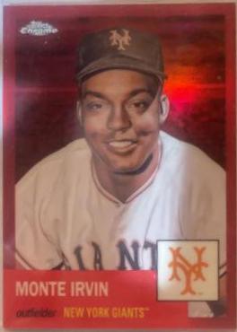 Monte Irvin [Red Refractor] #34