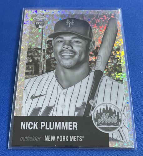 Nick Plummer [Black & White Mini-Diamond Refractor] #82