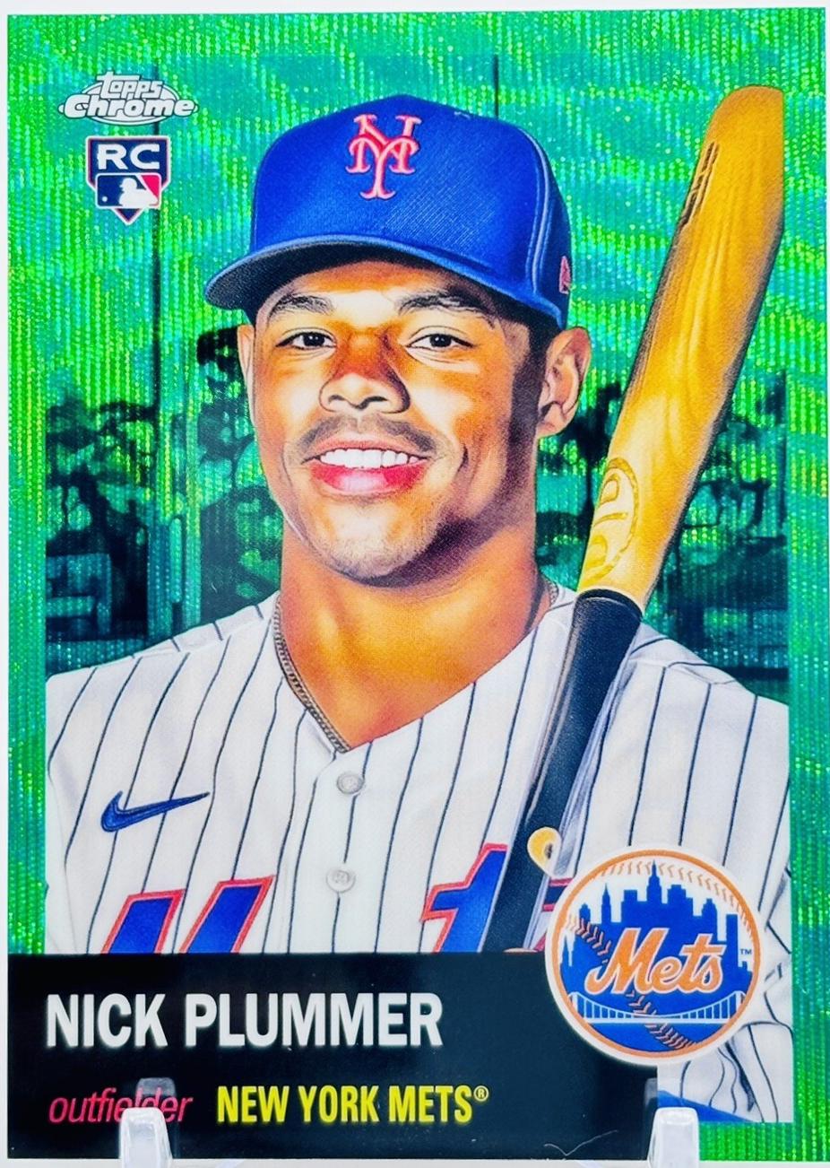 Nick Plummer [Green Wave Refractor] #82