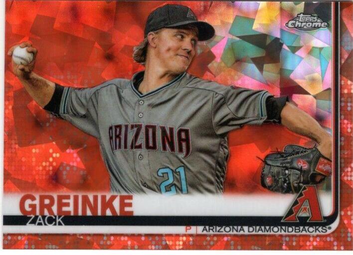 Zack Greinke [Orange Refractor] #222