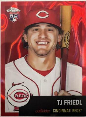 TJ Friedl [Red Refractor] #158