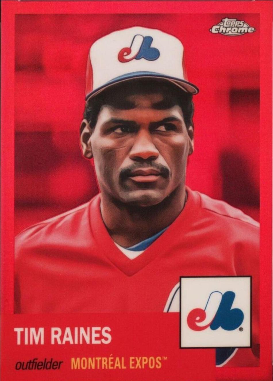 Tim Raines [Red Refractor] #478