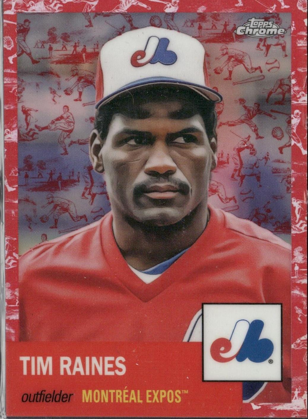 Tim Raines [Toile Cream Red] #478