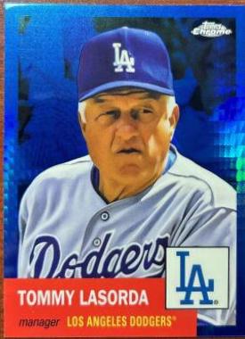 Tommy Lasorda [Blue Prism Refractor] #356