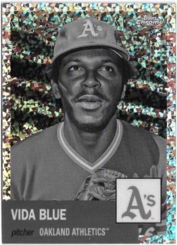 Vida Blue [Black & White Mini-Diamond Refractor] #333