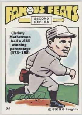 Christy Mathewson #22