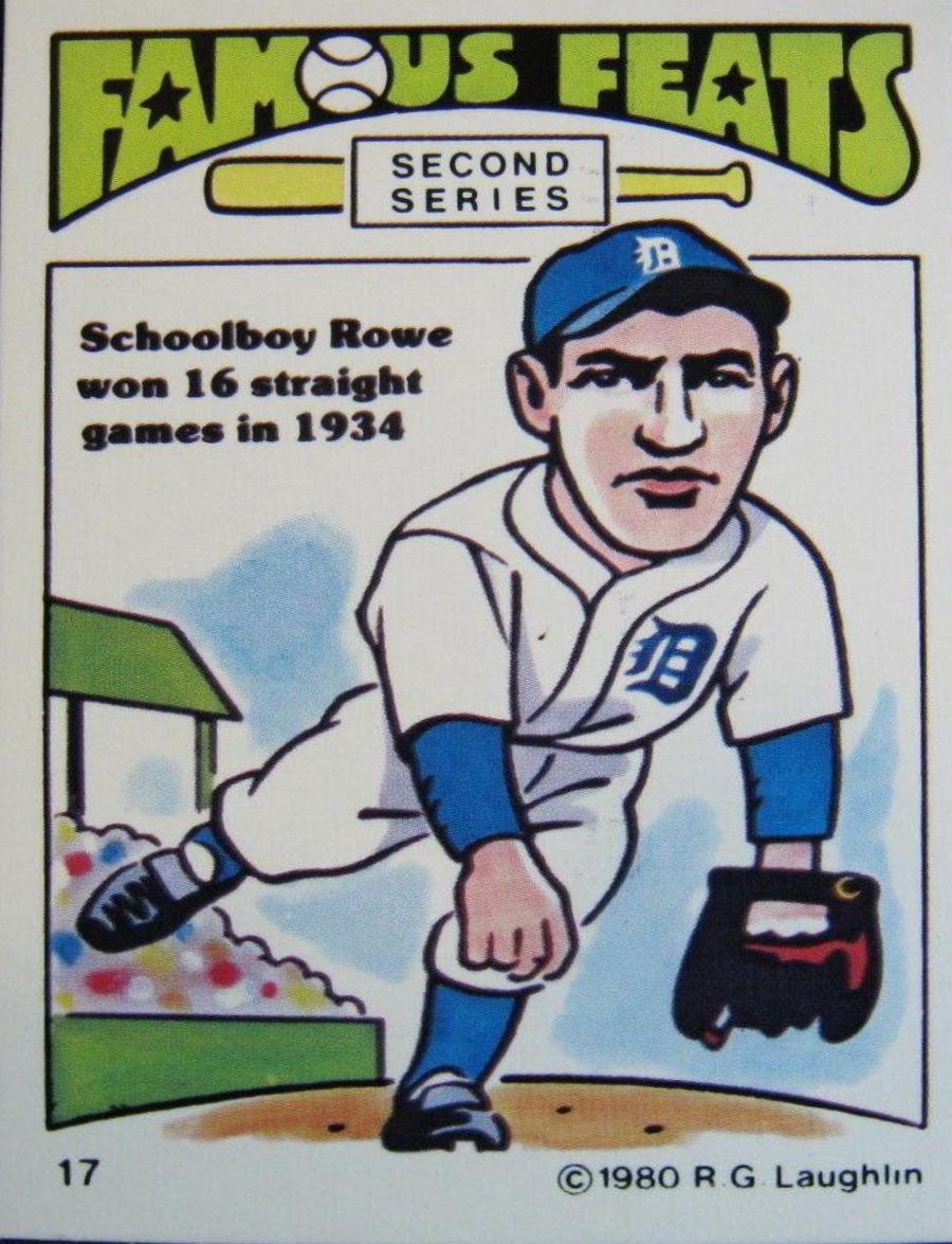 Schoolboy Rowe #17