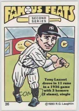 Tony Lazzeri #26