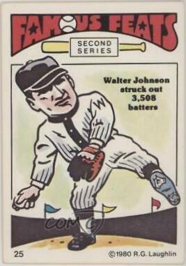 Walter Johnson #25