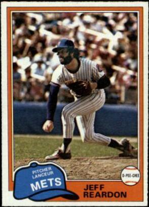 Jeff Reardon [Gray Back] #79