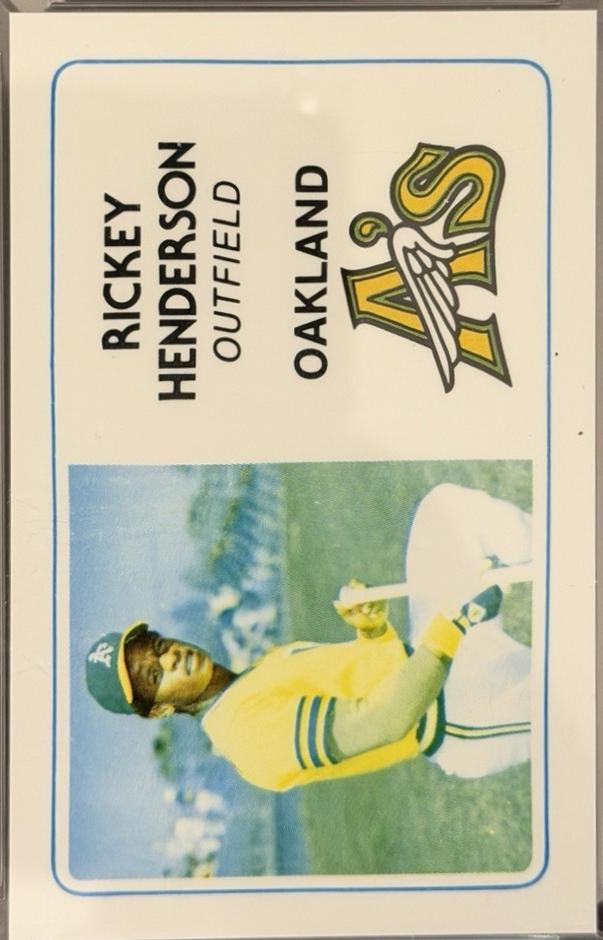 Rickey Henderson [Proof]