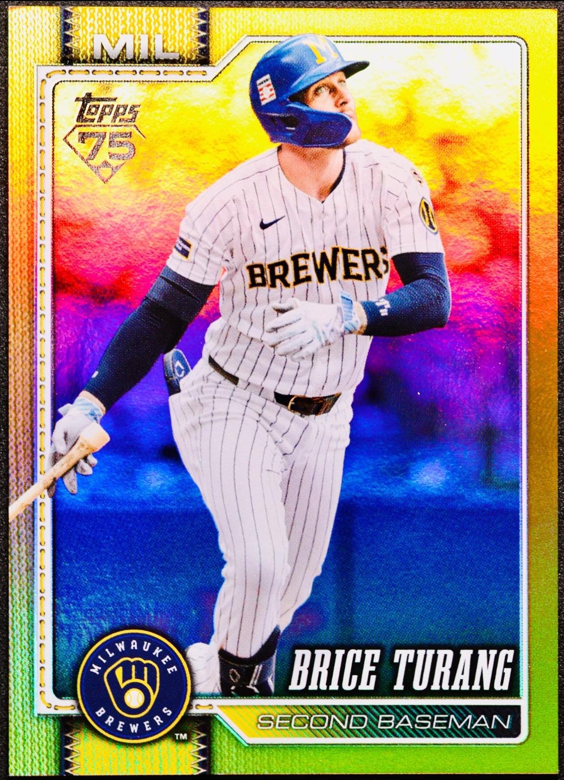 Brice Turang [Gold Sandglitter] #105