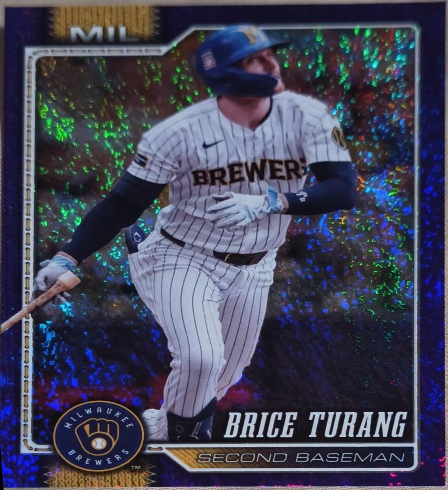 Brice Turang [Purple Rainbow] #105