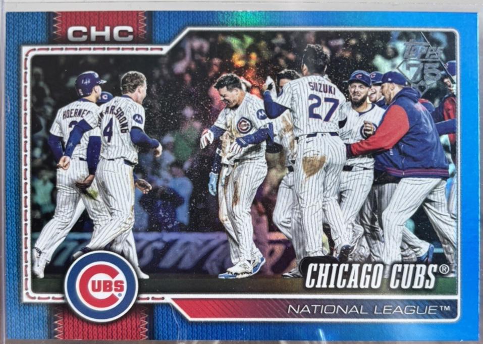 Chicago Cubs [Blue Rainbow] #320
