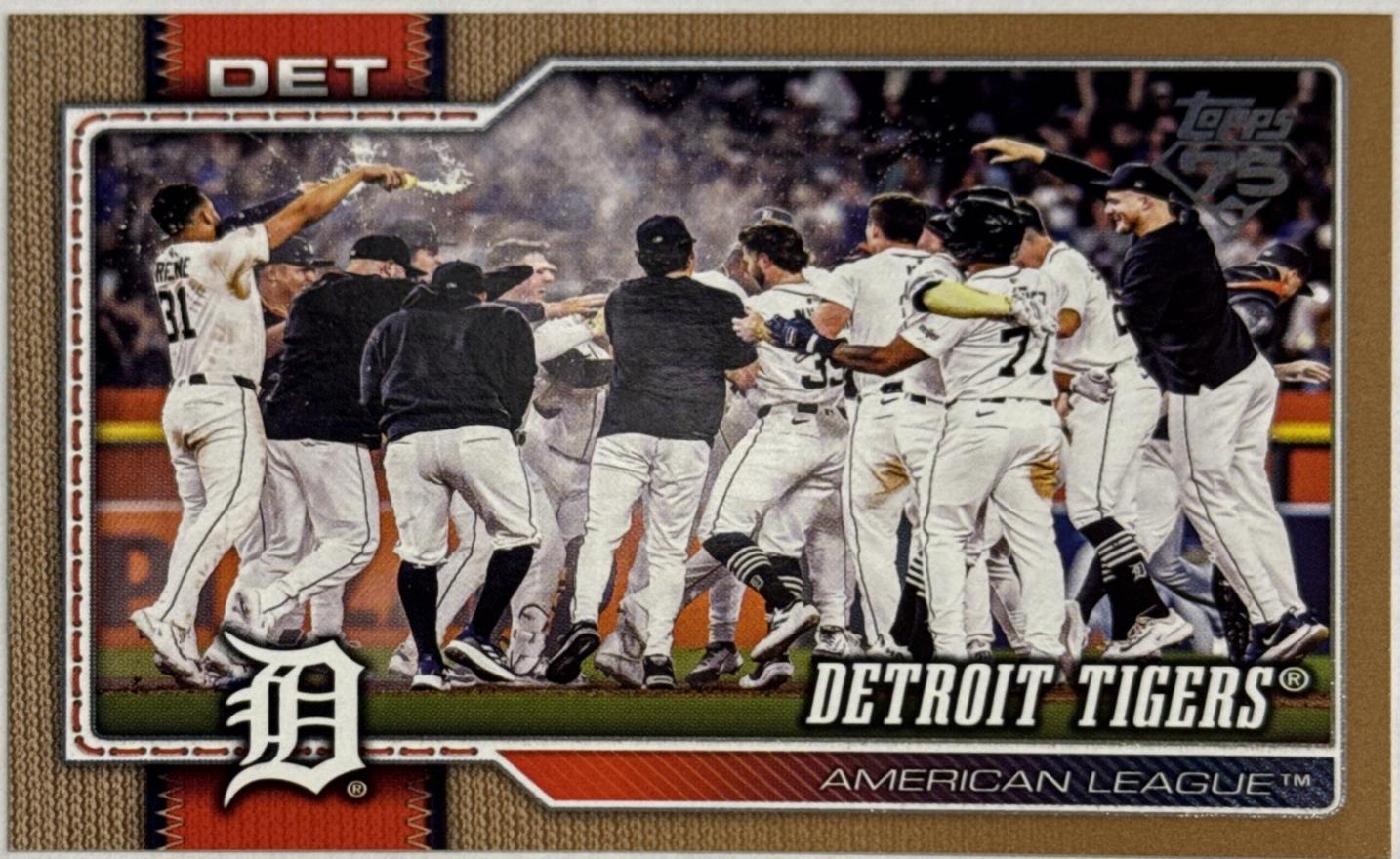 Detroit Tigers [Gold] #262