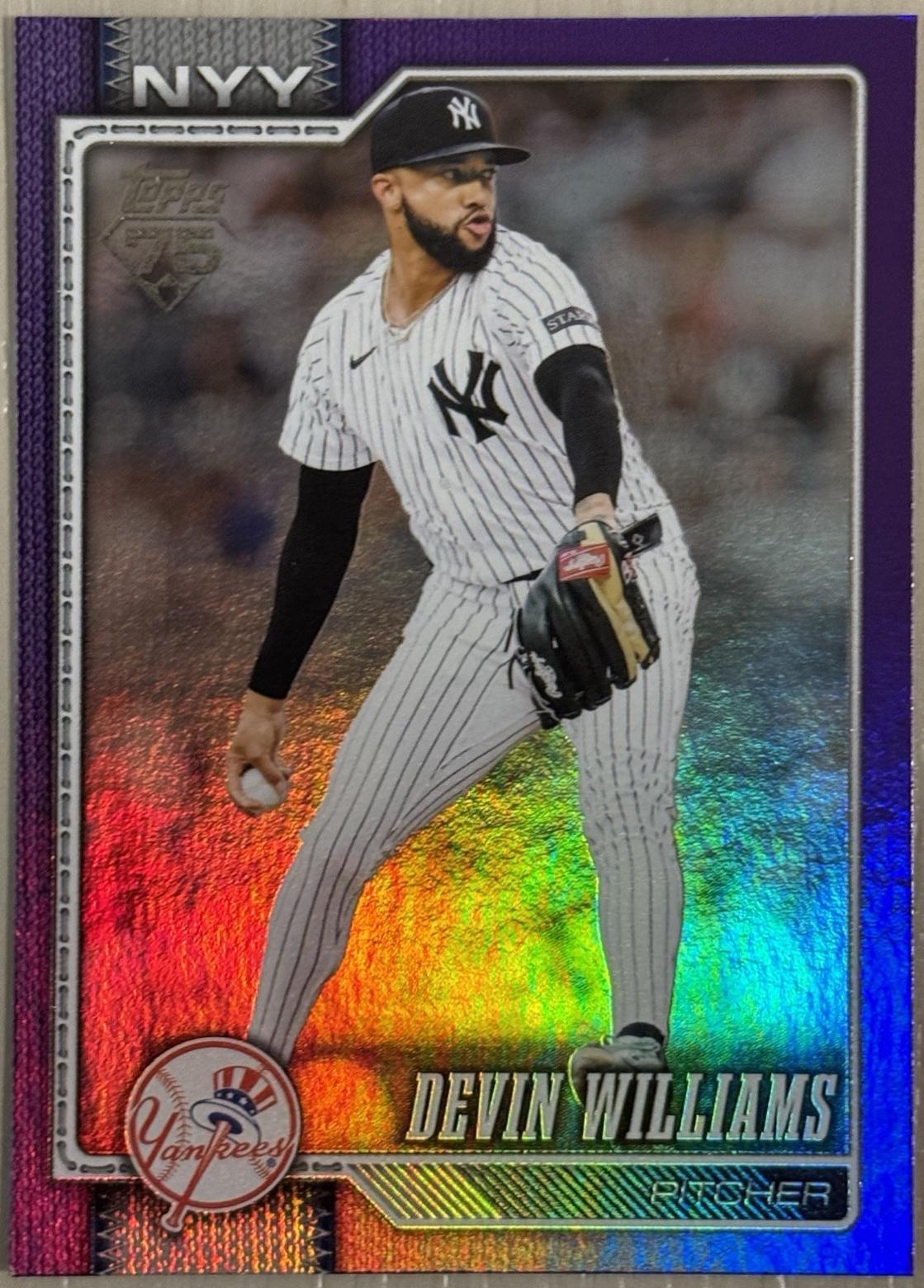 Devin Williams [Purple Rainbow] #239
