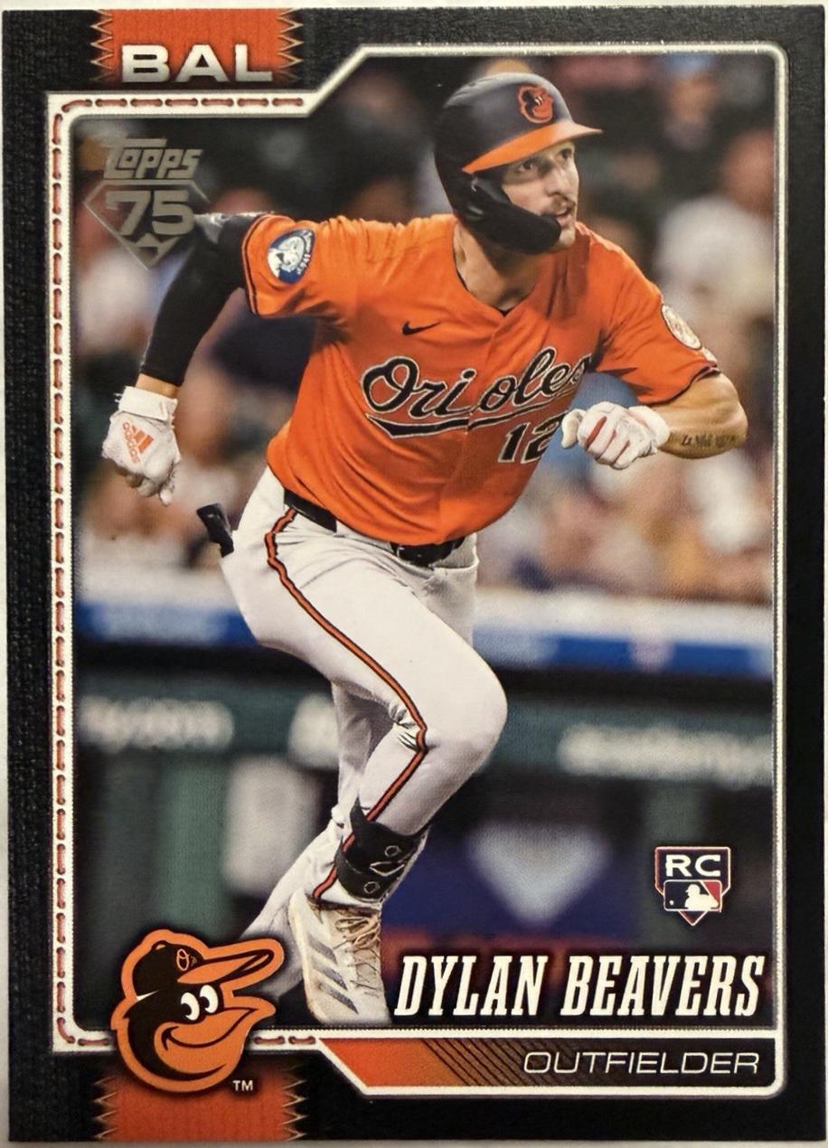 Dylan Beavers [Black Border] #339