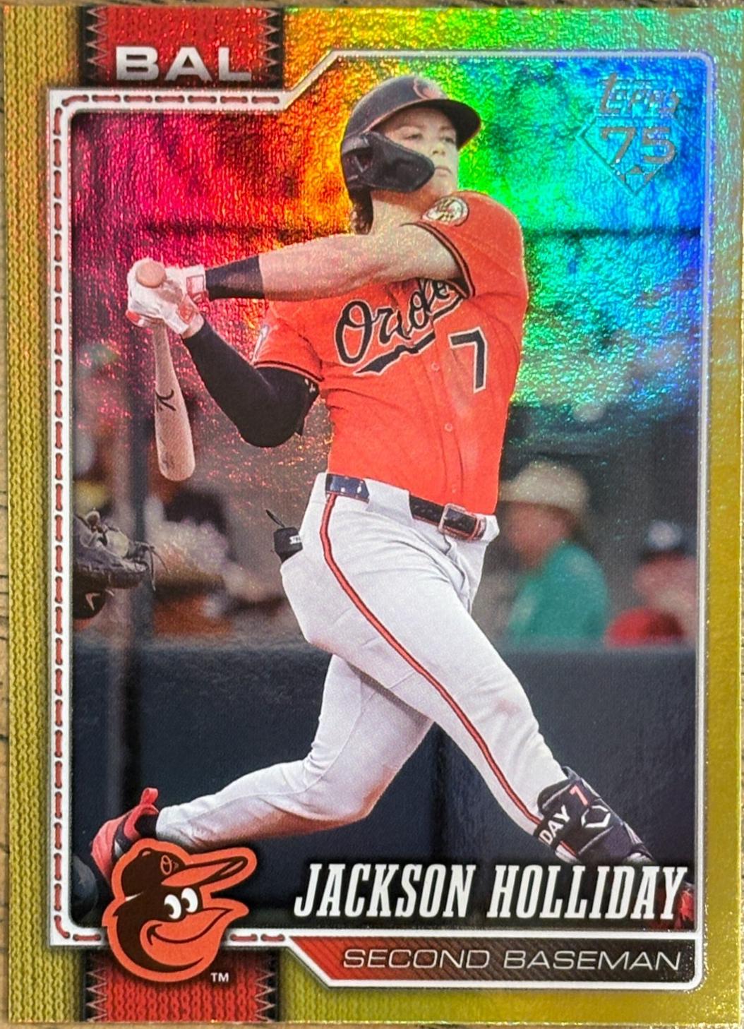 Jackson Holliday [Yellow Rainbow] #92