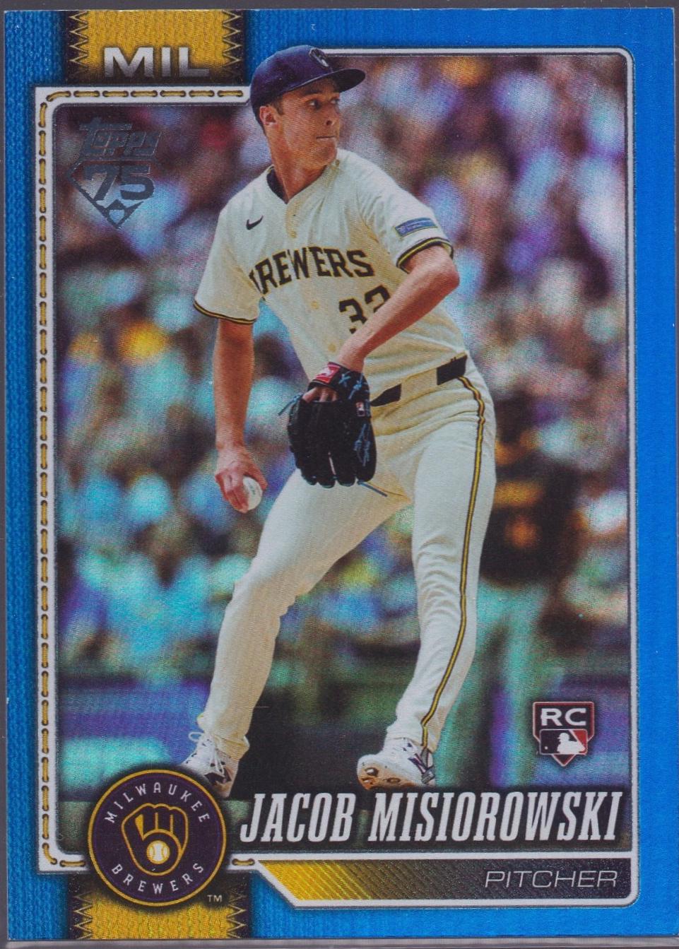 Jacob Misiorowski [Blue Rainbow] #10