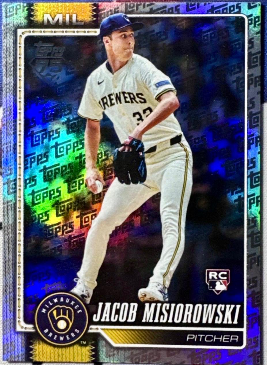 Jacob Misiorowski [Topps Foil Pattern] #10