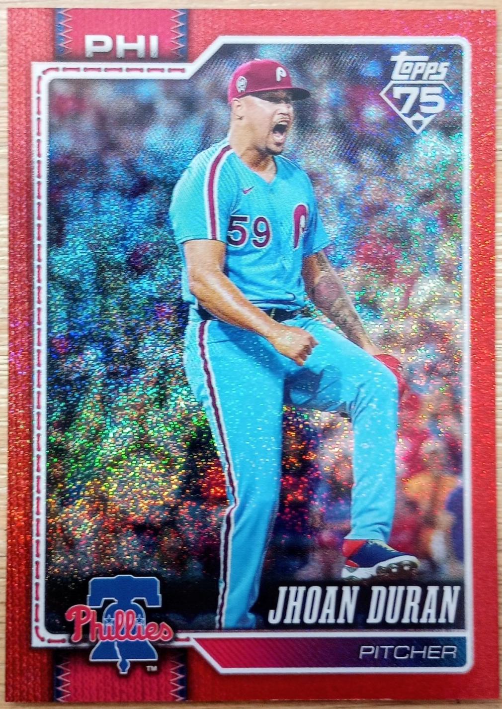 Jhoan Duran [Red Sandglitter] #83