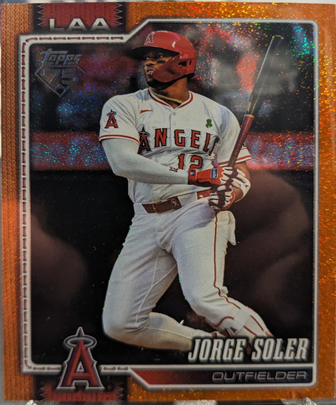 Jorge Soler [Orange Sandglitter] #162