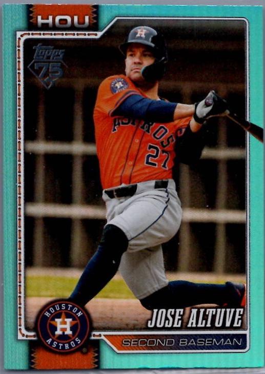 Jose Altuve [Aqua Rainbow] #278