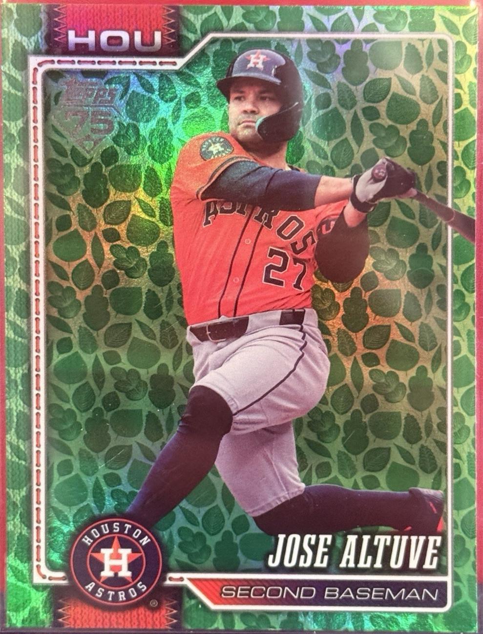 Jose Altuve [Green Diamante] #278