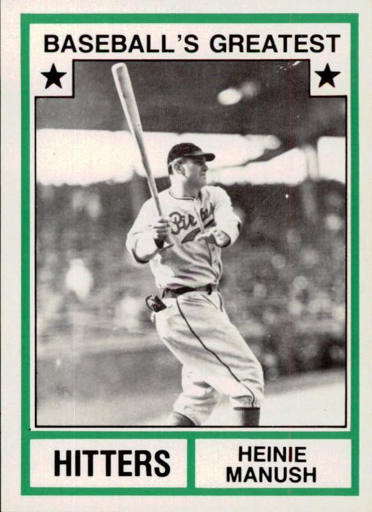 Heinie Manush #30