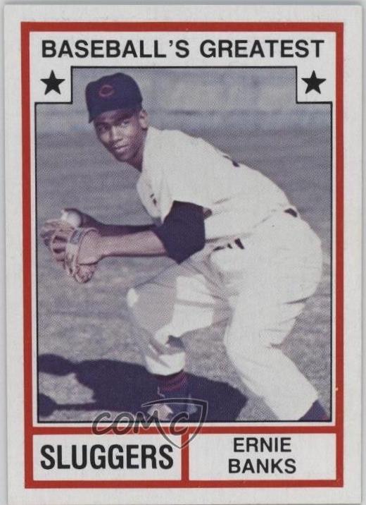 Ernie Banks [Tan Back] #8