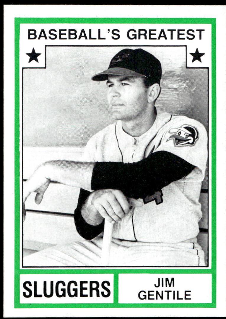 Jim Gentile [Tan Back] #37