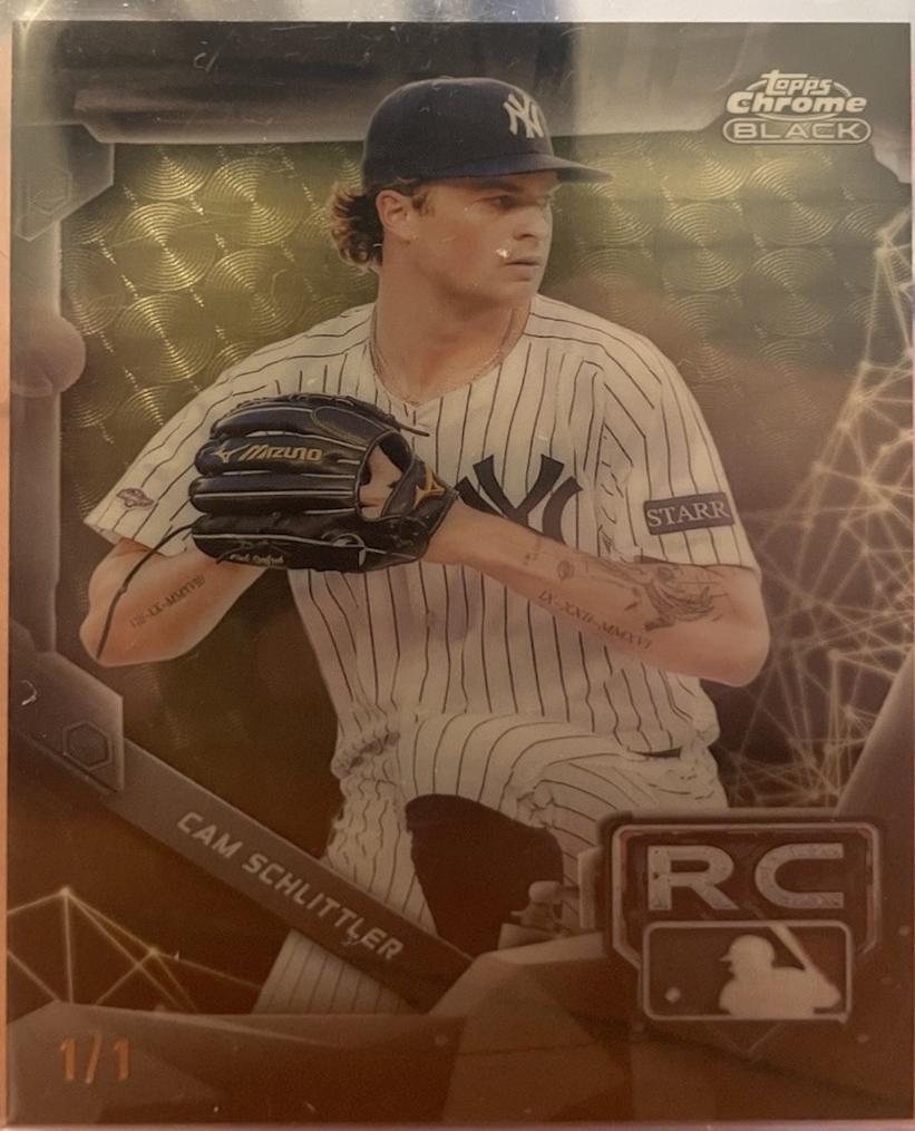 Cam Schlittler [SuperFractor Design Variation] #98