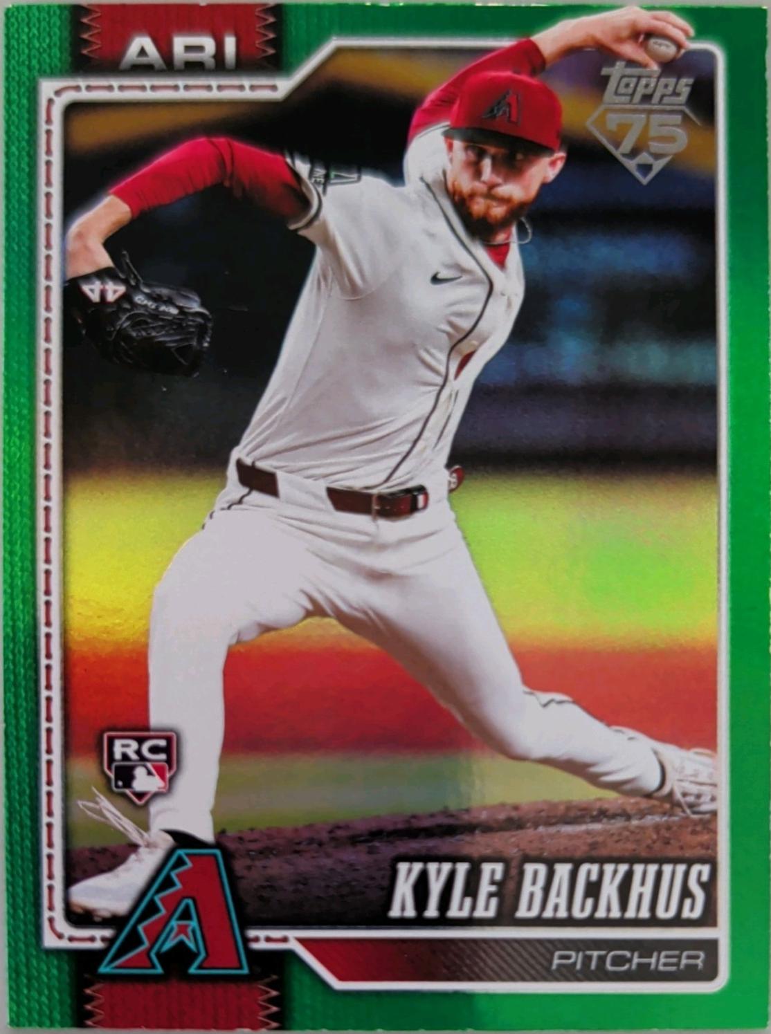 Kyle Backhus [Green Diamante] #21