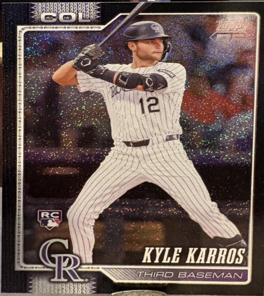 Kyle Karros [Black Sandglitter] #334