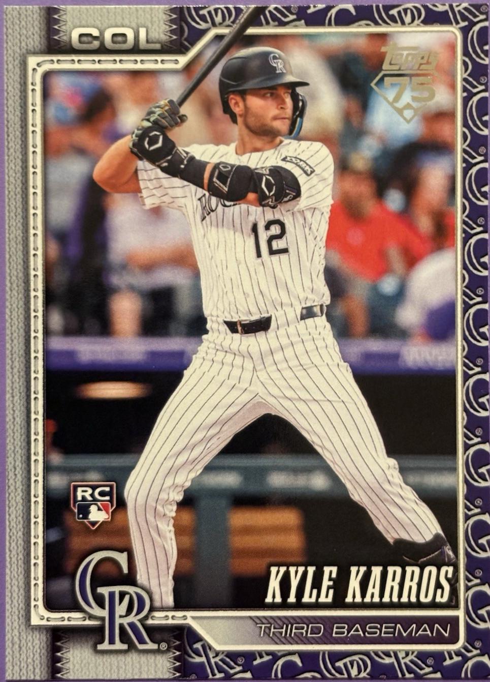 Kyle Karros [Team Color Border Variation] #334