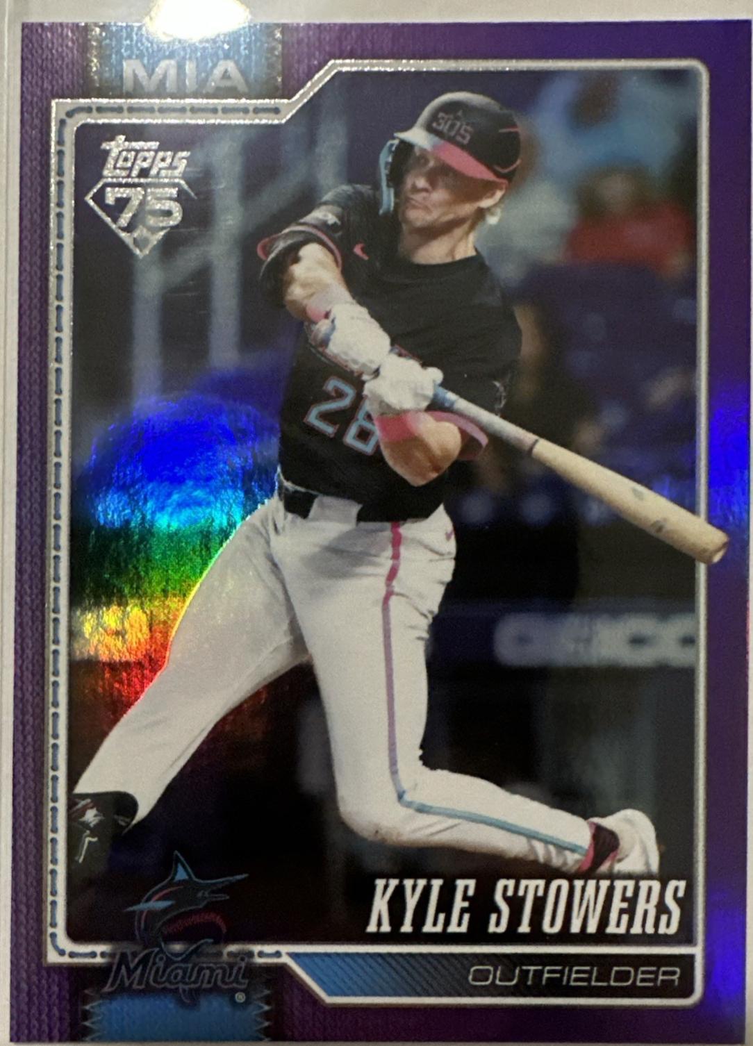 Kyle Stowers [Purple Rainbow] #293