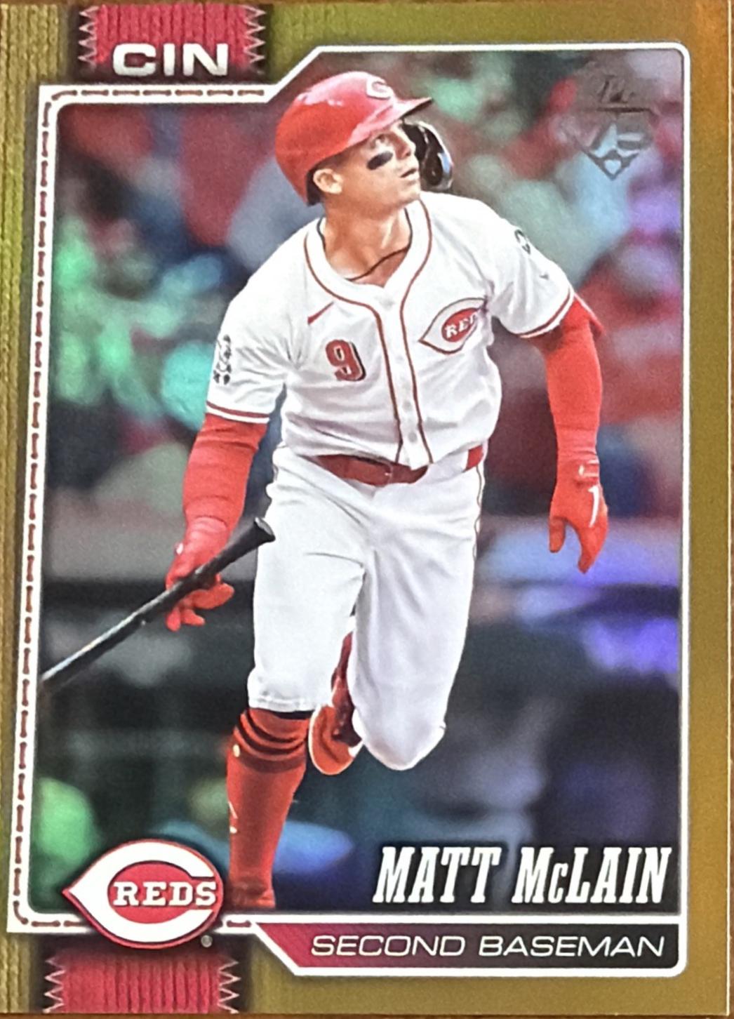 Matt McLain [Gold Sandglitter] #81