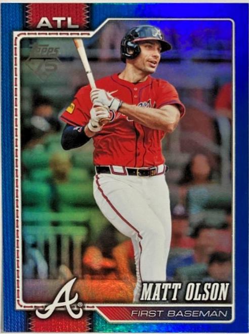 Matt Olson [Blue Rainbow] #39