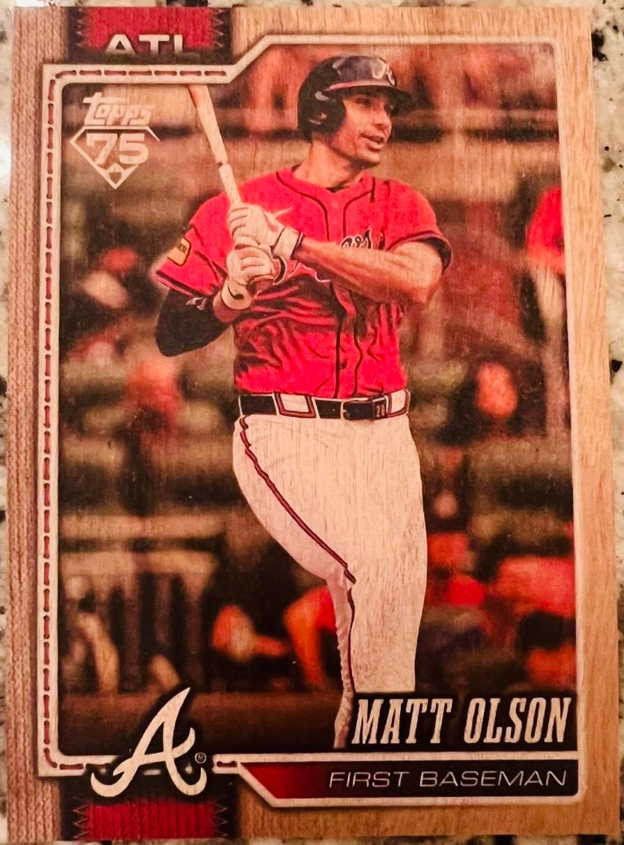 Matt Olson [Wood] #39