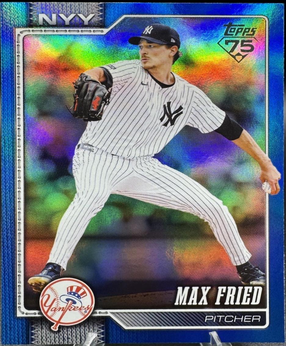 Max Fried [Blue Rainbow] #270