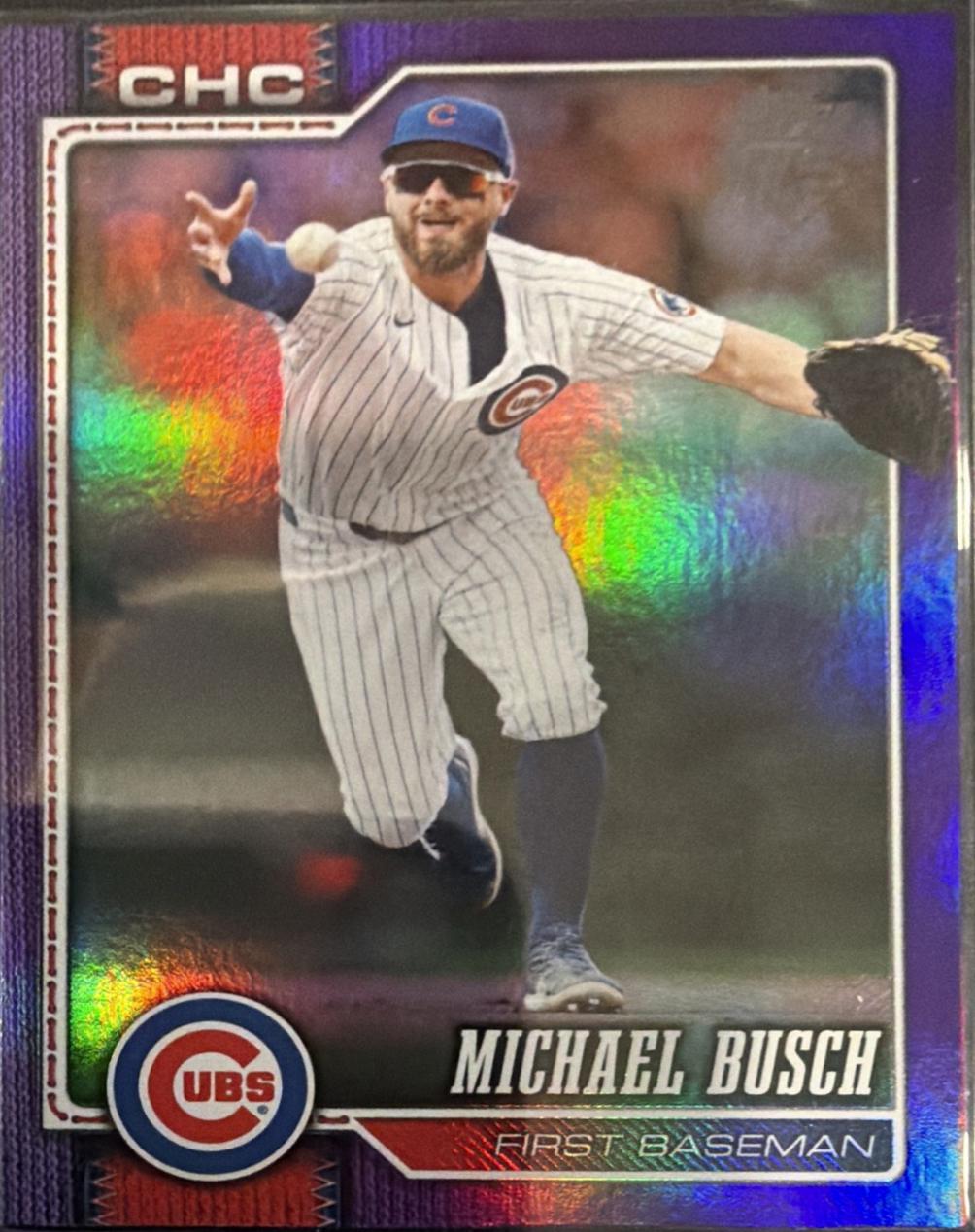 Michael Busch [Purple Rainbow] #348
