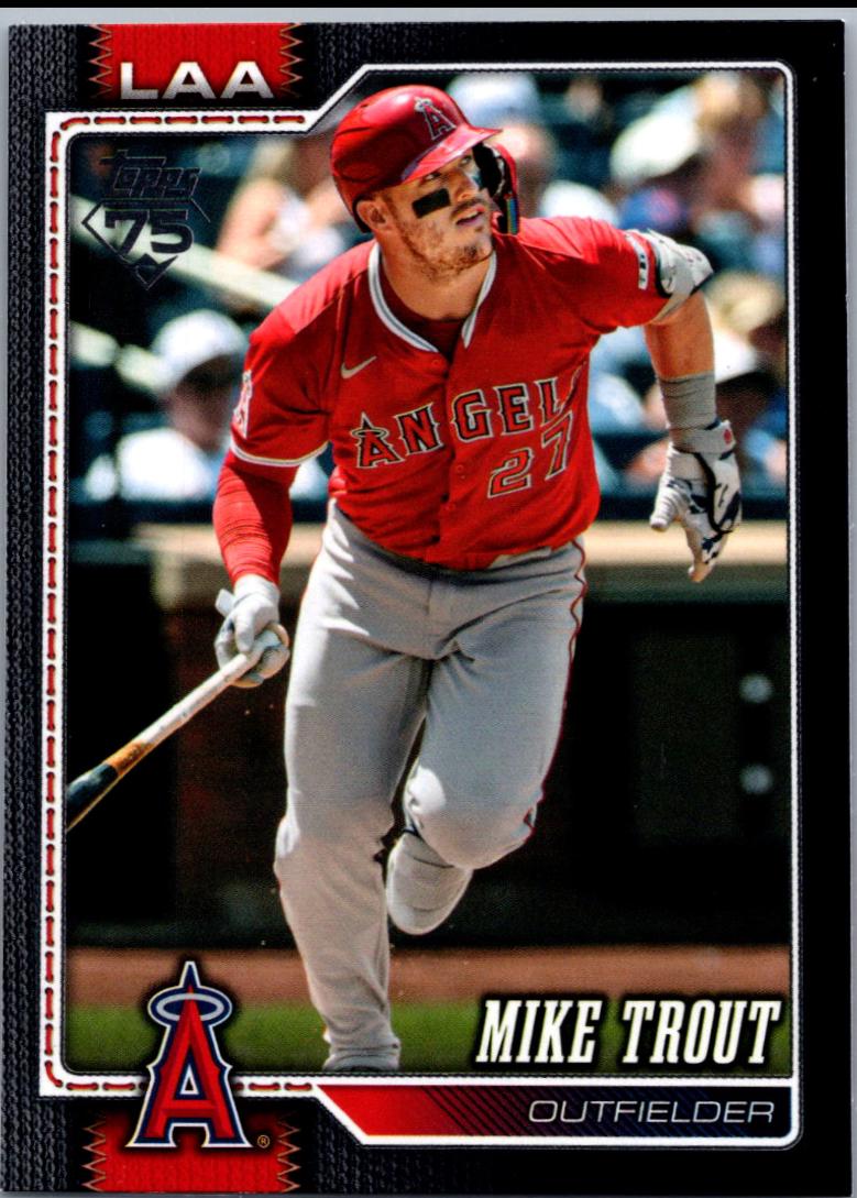 Mike Trout [Black Border] #350