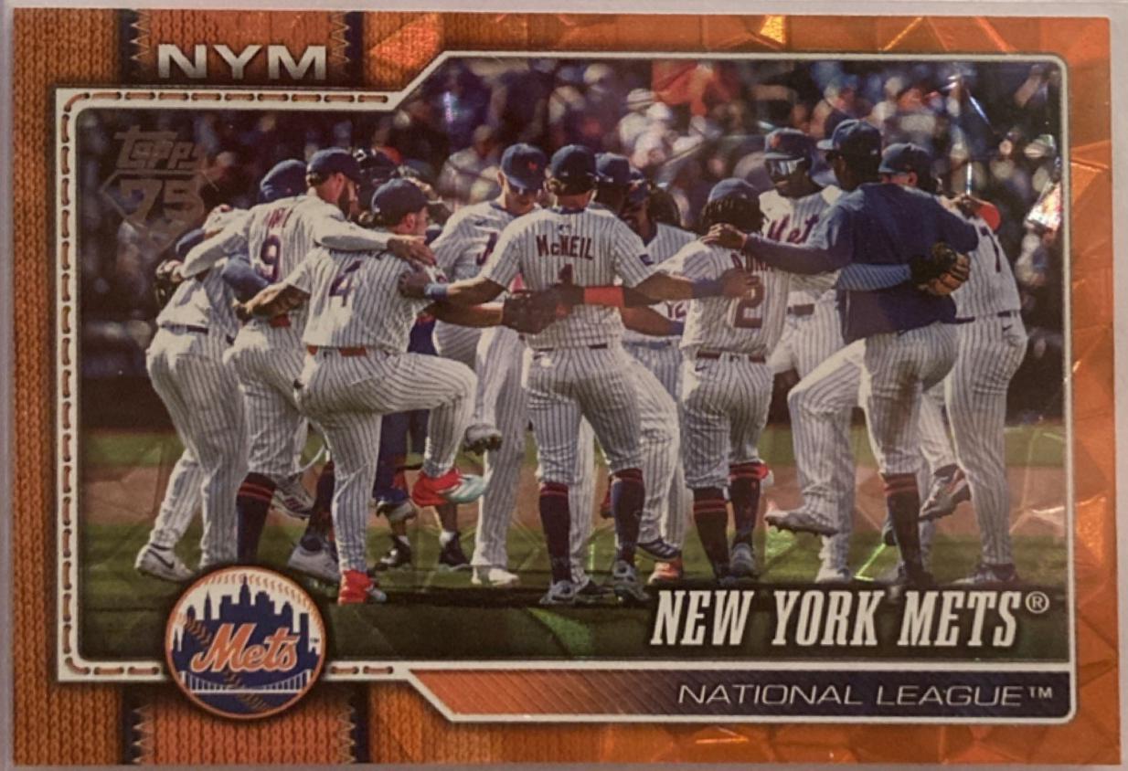 New York Mets [Orange Diamante] #291