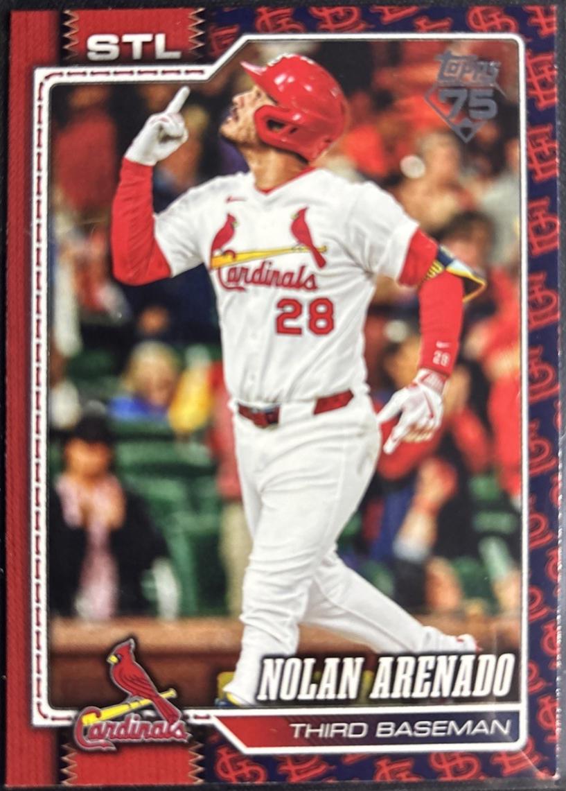 Nolan Arenado [Team Color Border Variation] #193