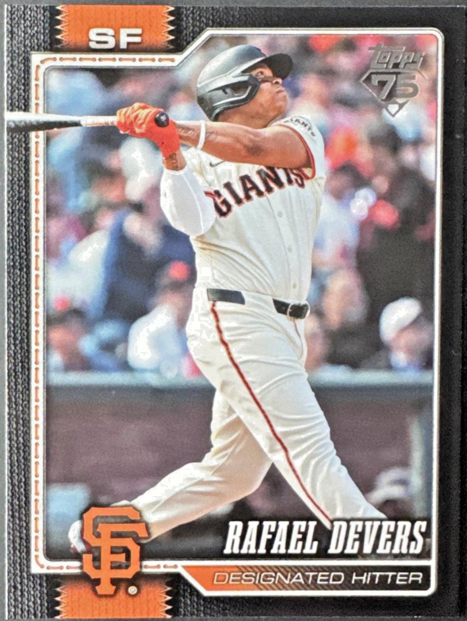 Rafael Devers [Black Border] #219