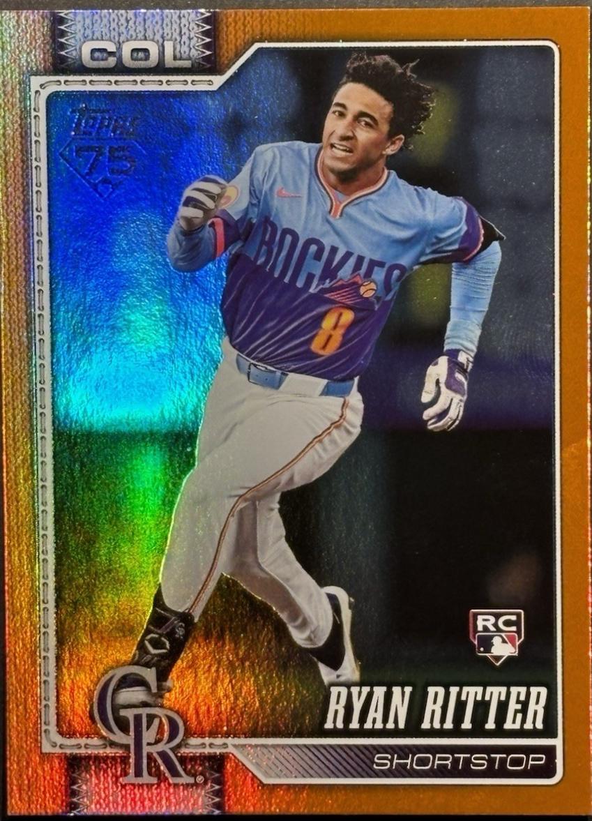 Ryan Ritter [Orange Holo] #18