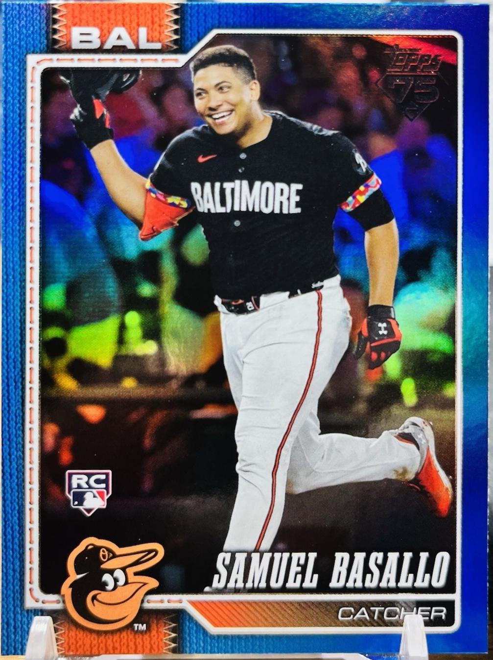 Samuel Basallo [Blue Rainbow] #104